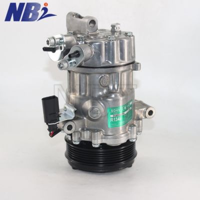 Compressore AC SD6V12 per VW Polo Derby Vento SKODA Fabia Rapid 14339N 6RF820803A 6RF820803B 6RF820803 6R0820803A 6R0820803B 12V