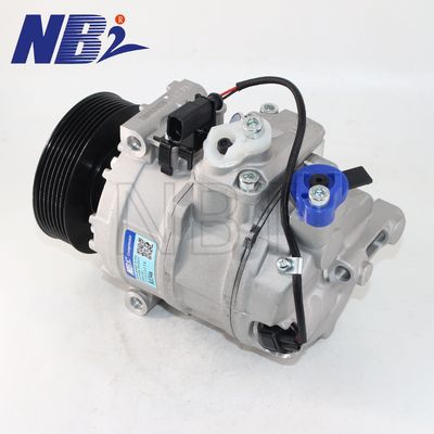 Un buon prezzo. Compressore d'aria da 12 Volt Compressore a corrente alternata 7L6820803P 7SE17 Compressori di condizionatori d'aria automatici per Audi Q7 3.6 (07-12) 7PK 110MM in linea