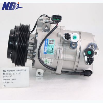 Un buon prezzo. AC Air Conditioning Compressor DVE16 for HYUNDAI TUCSON 2.0 IX35 KIA SPORTAGE 2010 CM108168 977012S000 97701-2S000 1027E-01500 in linea