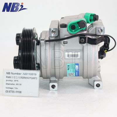 Un buon prezzo. F500-CPAAA-02 97701-1Y000 HS09 Auto AC Compressor for Hyundai I10 Kia Picanto AC Pump F500CPAAA02 977011Y000 in linea