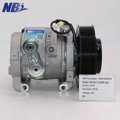 Un buon prezzo. 10S15C Car AC Compressor 447280-1840 24V Car AC Compressor Replacement for Mercedes-Benz ACTROS MP4 in linea