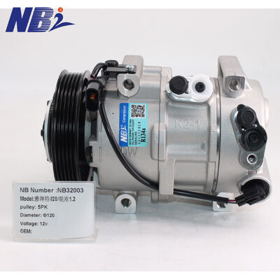 DVE12 Auto AC Compressore 12V 116MM per Hyundai Accent 2014 Nuovo condizionatore d'aria Compressore 5PK 97701C7000