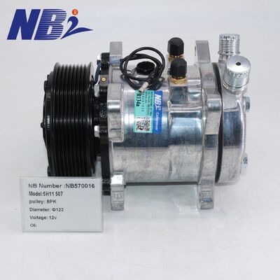 Compressore Aria Condizionata Auto SD5S14 per Camion S6627/6627 Sd7 Compressore AC 24V Prezzo di Fabbrica Buona Qualità