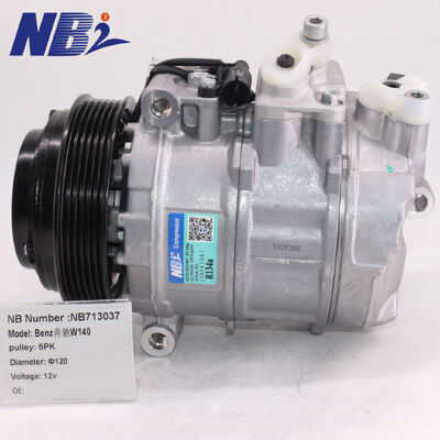 Un buon prezzo. Nuovo compressore d'aria per auto 0002307011 Auto R744 Compressore AC 12V per Mercedes Benz W202 W126 W210 S210 1993-2000 in linea