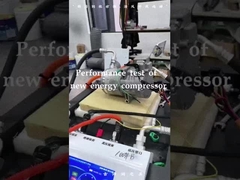 Prova delle prestazioni del compressore CA del veicolo elettrico, prova del rumore, prova dell'effetto raffreddamento